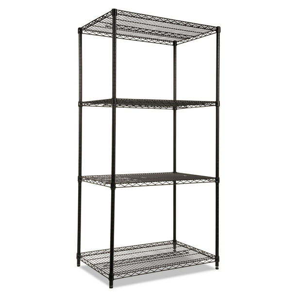 Useful at Home Office Children Shelter Shelter Restaurant Metal Bookshelf Office Kitchen Playroom. 24 inch x 48 inch posts Garage NSF Chrome Wire 5-Shelf Kit with 74 inch Basement 